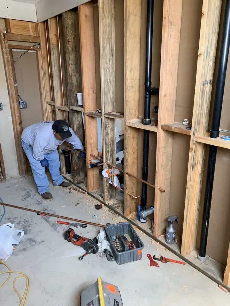 Commercial rough-in plumbing for Gas Line Repair in Clarkston